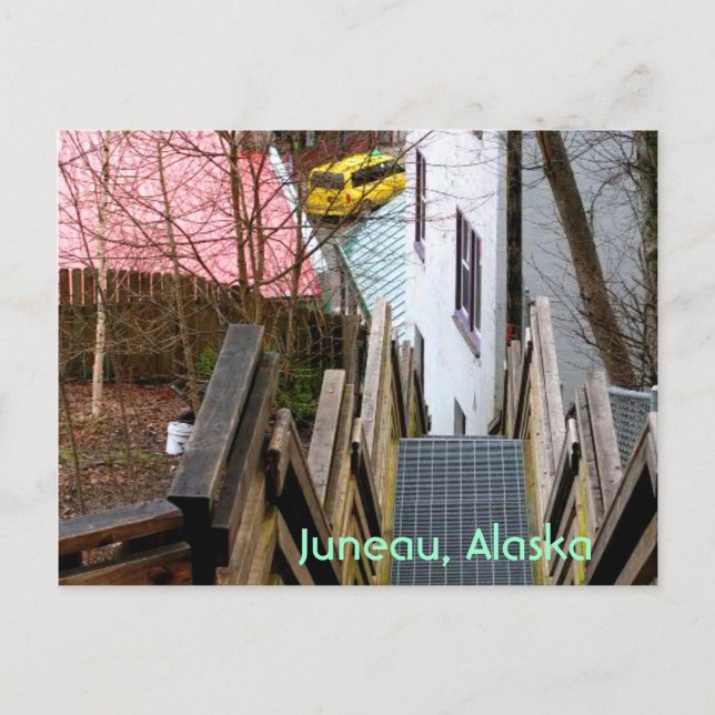 Cartão Postal Juneau, Alasca (Frente)