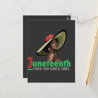 Cartão Postal Juneteenth June 19, 1865 - Historical Commemoratio