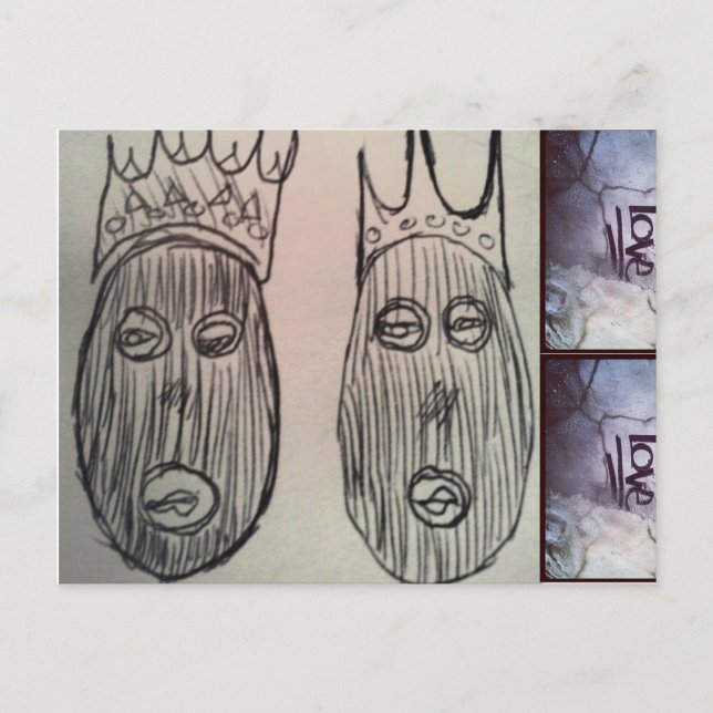 Cartão Postal juntos (Frente)