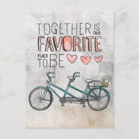 Juntos É Nosso Lugar Favorito Para Ser | Bike Azul