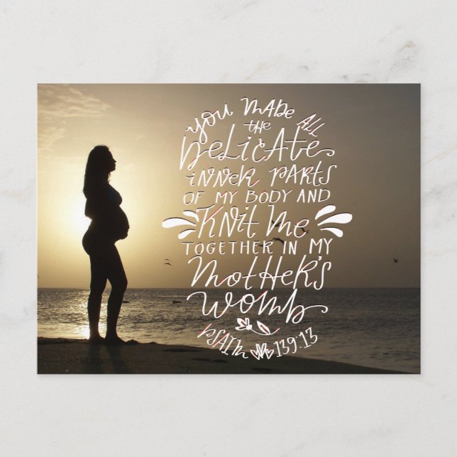 Cartão Postal Juntos na Mulher da Mãe (Frente)
