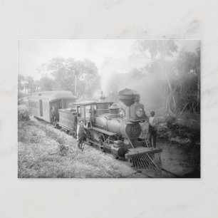 Cartão Postal Jupiter e Lake Worth Railroad, 1897