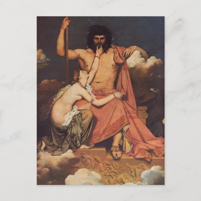 Cartão Postal Júpiter e Thetis (Frente)