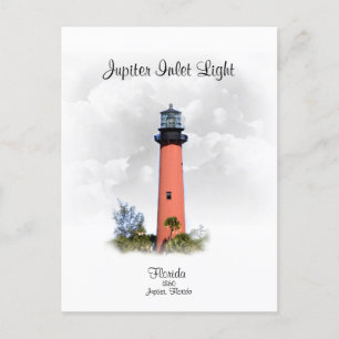 Cartão Postal JUPITER INLET LIGHT - Flórida