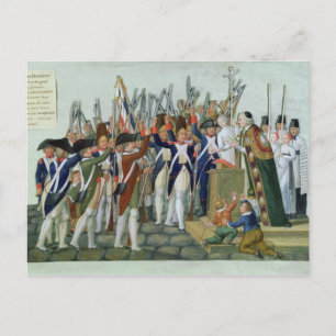 Cartão Postal Juramento dos distritos, fevereiro de 1790