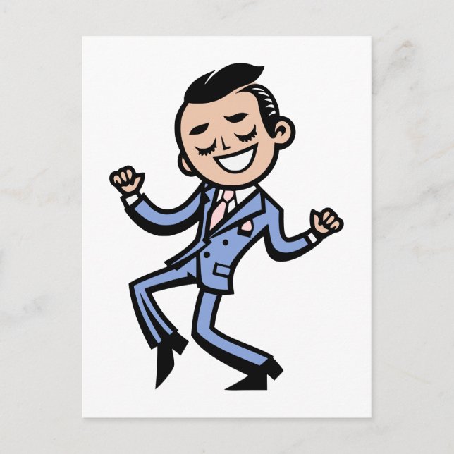 Cartão Postal Just Dance (Frente)