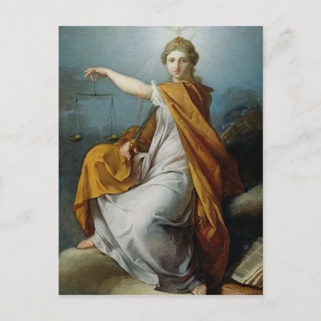Cartão Postal Justiça (Frente)
