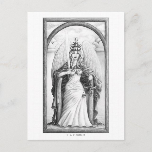 Cartão Postal Justiça (Frente)