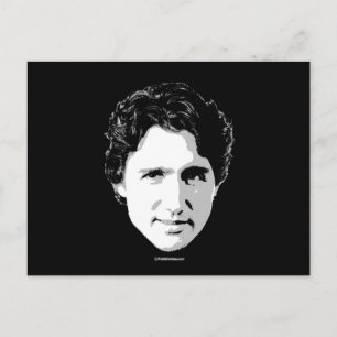 Cartão Postal Justin Trudeau Chefe do Cabelo -.png