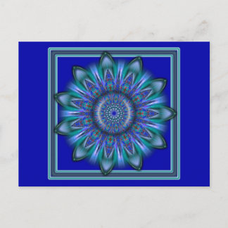 Cartão Postal K111 Blue Burst