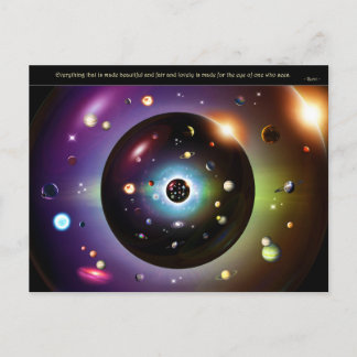 Cartão Postal Kaart enkel Rumi - For the eye