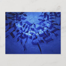 Cartão Postal Kabbalah Letters