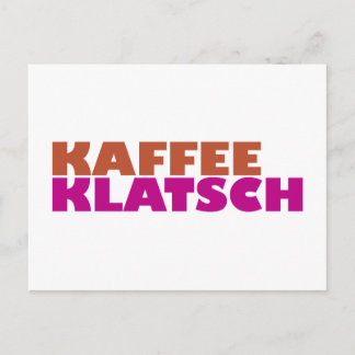 Cartão Postal Kaffeeklatsch