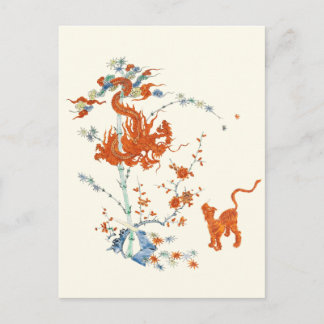Cartão Postal Kakiemon Dragon Tiger 1775