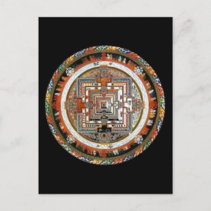 Cartão Postal Kalachakra Mandala