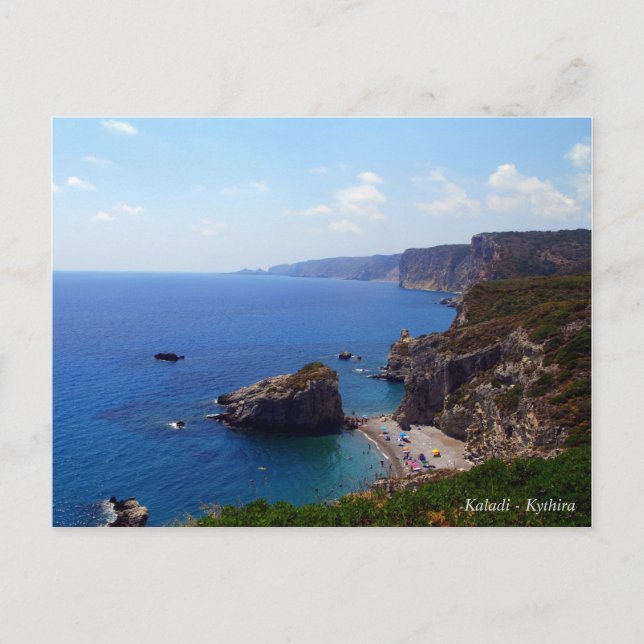 Cartão Postal Kaladi - Kythira (Frente)