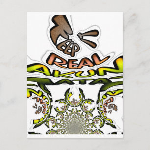 Cartão Postal Kaleidoscope Art Impressão/Graphic