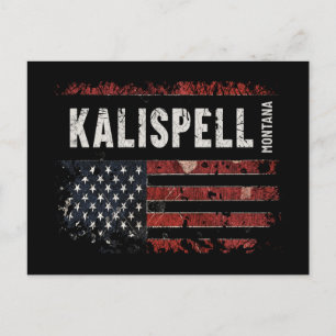 Cartão Postal Kalispell Montana