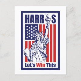 Cartão Postal Kamala Harris