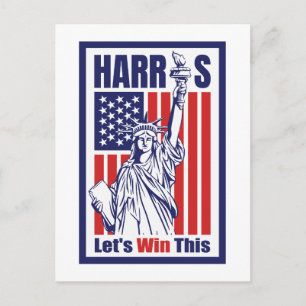 Cartão Postal Kamala Harris