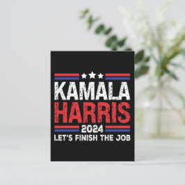 Cartão Postal Kamala Harris