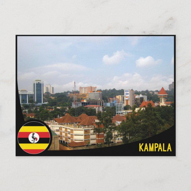 Cartão Postal Kampala - Cartão-postal de Uganda (Frente)