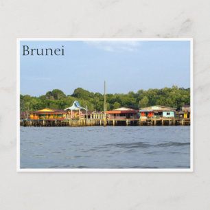 Cartão Postal kampong ayer