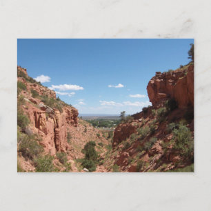 Cartão Postal Kanab, Utah, como visto na Trilha Lula