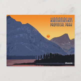 Cartão Postal Kananaskis, Alberta. Canadá