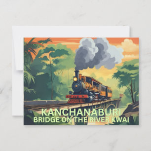 Cartão postal Kanchanaburi