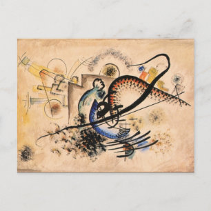 Cartão Postal Kandinsky - A Linha Preta