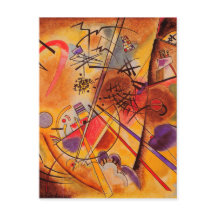 Kandinsky Abstrato Trabalho de arte
