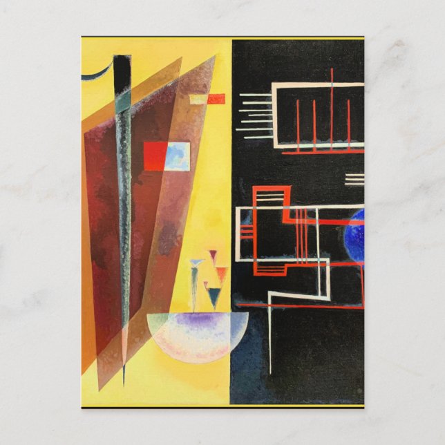 Cartão Postal Kandinsky - Aliança interna (Frente)