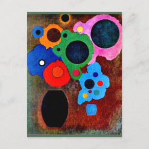 Cartão Postal Kandinsky - Aumento Preto