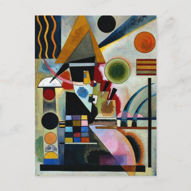 Cartão Postal Kandinsky - Balançando (Frente)