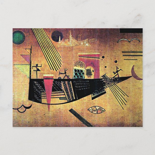 Cartão Postal Kandinsky - Cartão-postal malicioso (Frente)