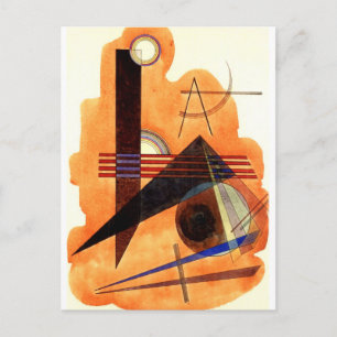 Cartão Postal Kandinsky - Castanho Obstinado