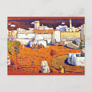Cartão Postal Kandinsky - Cidade Árabe, 1905