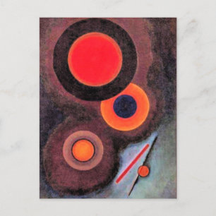 Cartão Postal Kandinsky - Composição com Círculos