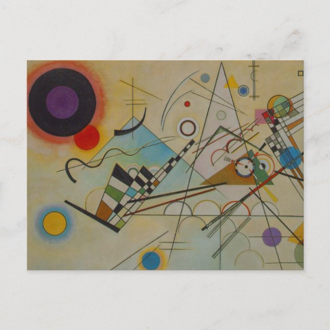 Cartão Postal Kandinsky Composição VIII (Frente)