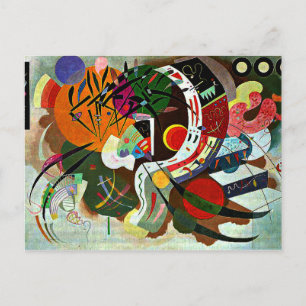 Cartão Postal Kandinsky - Curva Dominante