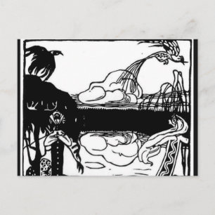 Cartão Postal Kandinsky - Duas Aves