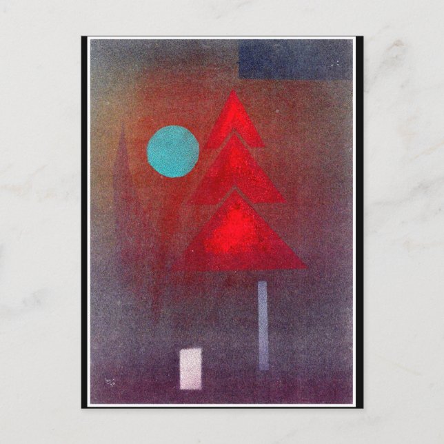 Cartão Postal Kandinsky - Fast Versunken (Frente)