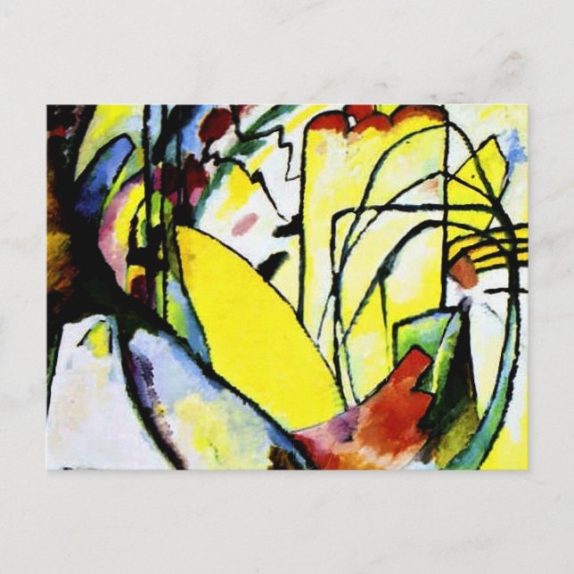 Cartão Postal Kandinsky - Improvisação 10 (Frente)