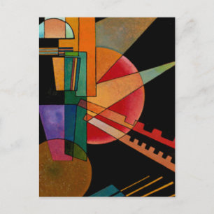 Cartão Postal Kandinsky - Interpretação Abstrata