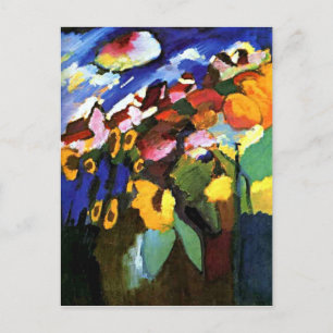 Cartão Postal Kandinsky - Jardim Murnau,