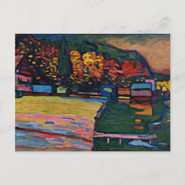 Cartão Postal Kandinsky - Lago Starnberg (Frente)