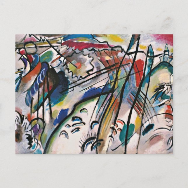 Cartão Postal Kandinsky - Melhoria 28 (Frente)