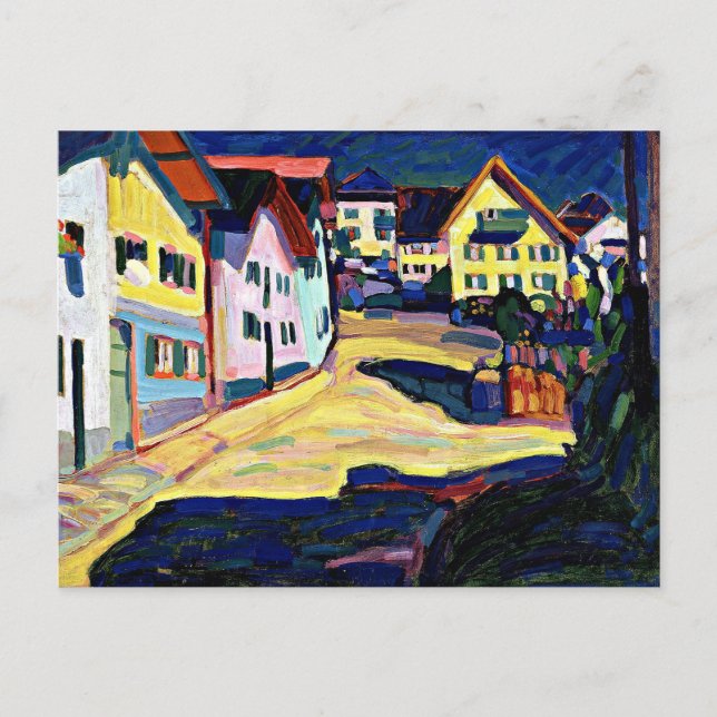 Cartão Postal Kandinsky - Murnau, Burggrabenstrasse 1 (Frente)