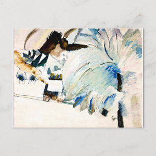 Cartão Postal Kandinsky - Paisagem de inverno